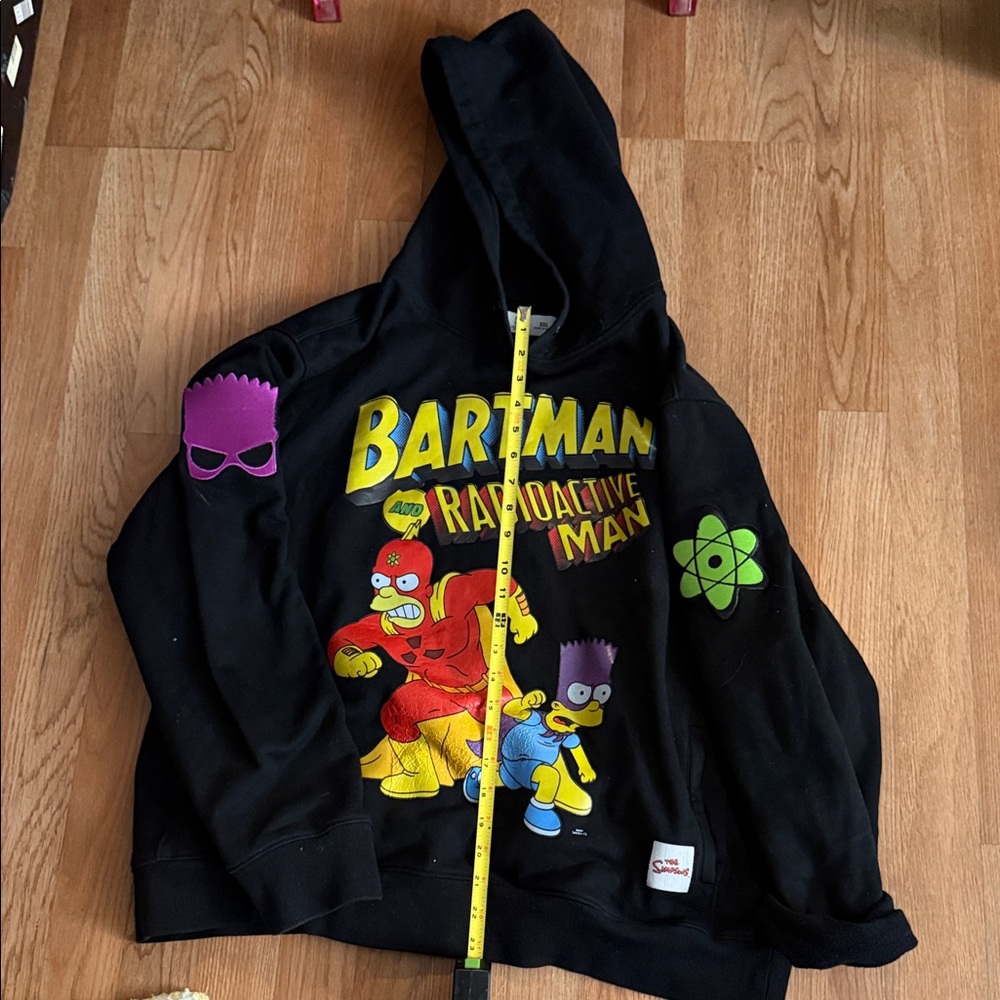 Black Bartman‎ Radioactive Man Hoodie 2xL